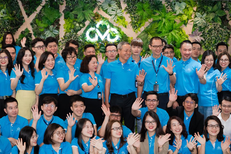 Van phong moi của CMC Global tai tang 10 CMC Creative Space