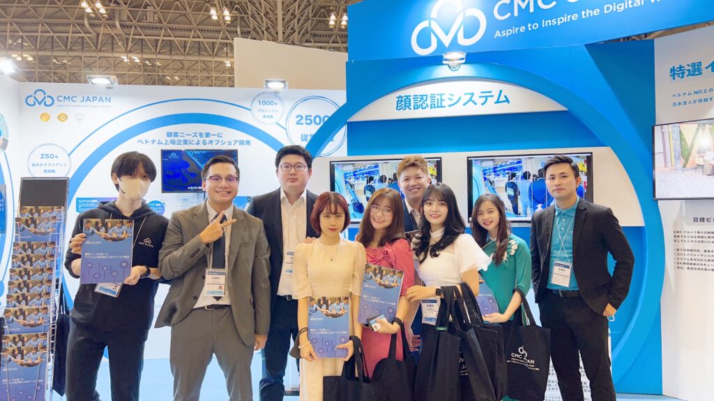 Team Sales CMC Japan tại Japan IT Week 2022