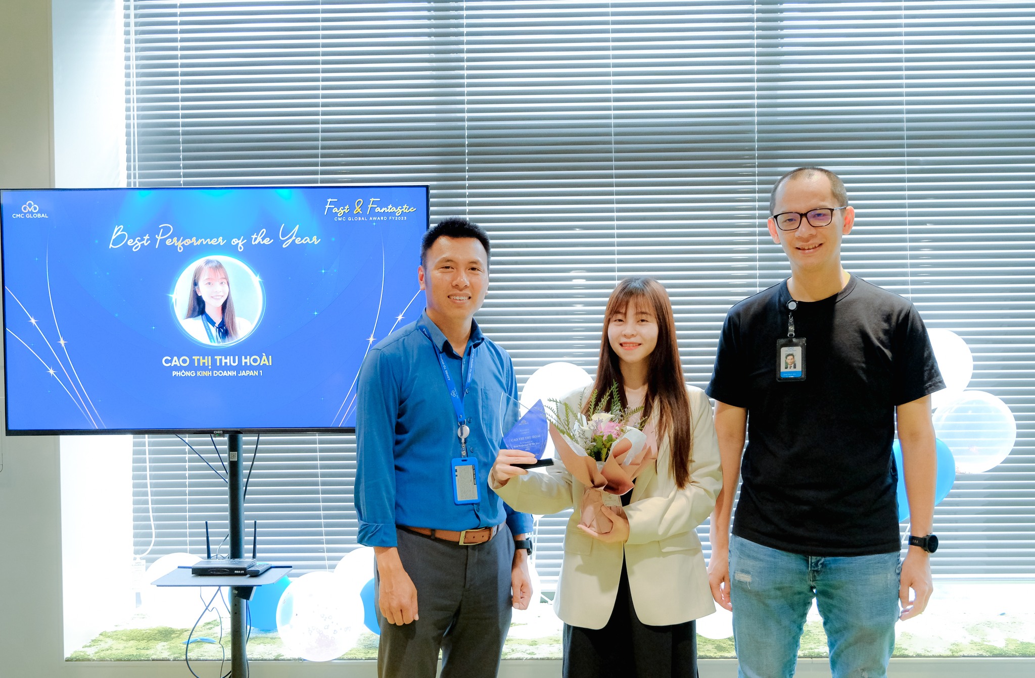 Lễ vinh danh CMC Global Award FY2023 tại Nhật Bản